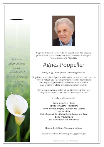 Agnes Poppeller